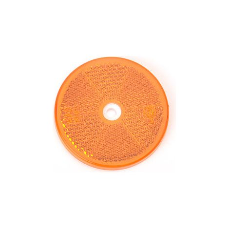 CATADIOPTRE ROND ORANGE 61MM A FIXER (1/4)
