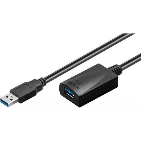 MicroConnect Aktives USB 3.0 Verlängerungskabel 15 m