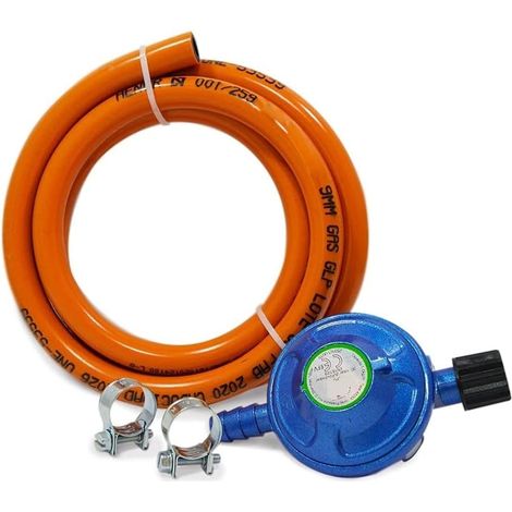 Kit Regolatore Gas con Tubo e Adattatore per Forno a gas e pellet DaDa (1/3)