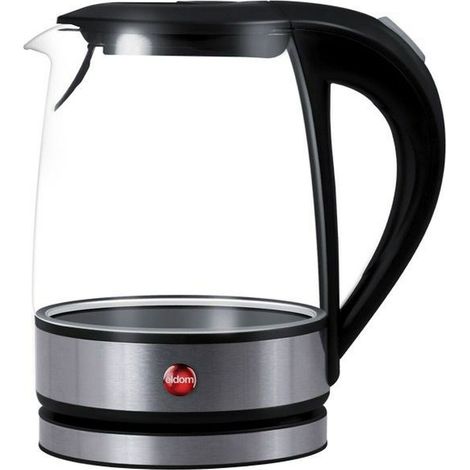 ELDOM C410 LITEA tetera eléctrica 1,2 L 1500 W Negro, Transparente (1/5)