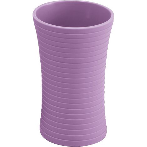 Bicchiere viola - serie bowling (1/3)
