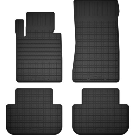 Alfombrillas de goma para coche, juego de 4, universales para: BMW Serie 5 E60 sedán (2003-2010)