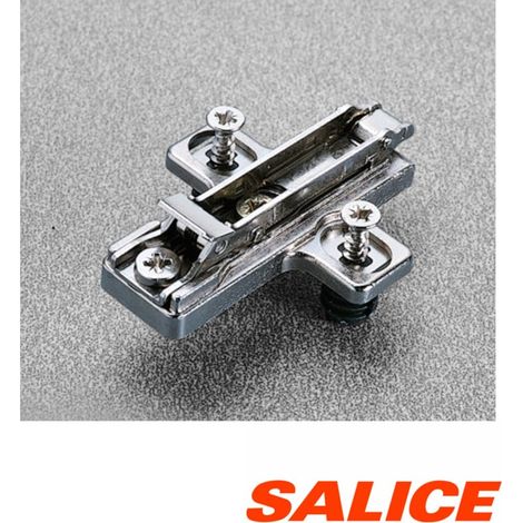 Caja de: 10 Uds. Base Salice Regulable Clip 0 Teton-10 (BAR7R09)