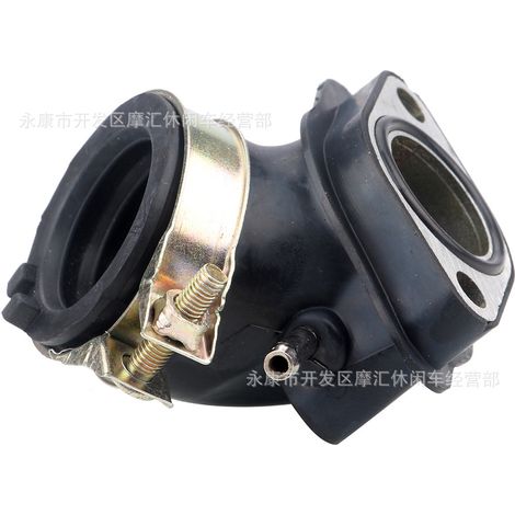 Pièces pour motos et scooters : collecteur d'admission GY6 125cc 150cc 152QMI 157QMJ (1/5)