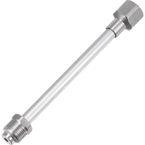 Rallonge pour pistolets à peinture sans air sourcing map 8" (20 cm), pistolet connecteur en acier