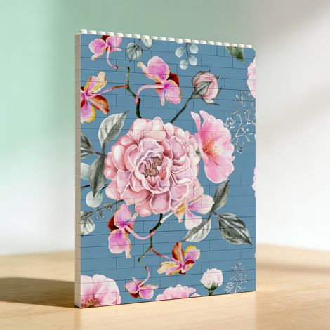 Cadre photo de couple adulte DIY, kit de blocs et briques de construction (1/5)