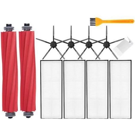 Brosse Principale pour Xiaomi Roborock S7 T7S T7S plus Filtre Hepa Vadrouille Chiffon Brosse LatéRale Aspirateur PièCes de Rechange (1/4)