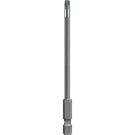 KWB 3 Bit 100 mm Tamper Torx TT25, TT30, TT40 Set Torsion 123342 (TQ 60 acciaio, zona di torsione, ISO 1173, drive C6.3), L (1/3)