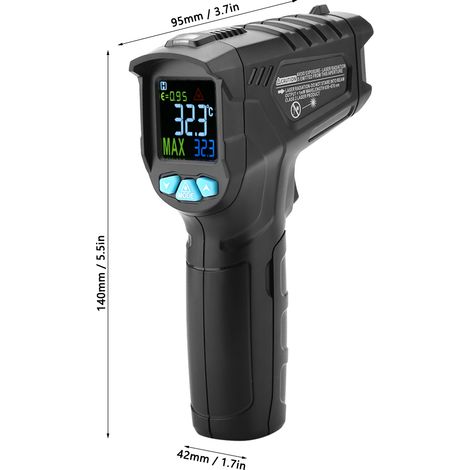 MESTEK IR01A Digitalthermometer, Hygrometer, Infrarotthermometer, Thermometer: Verkauf auf AliExpress verboten (1/5)