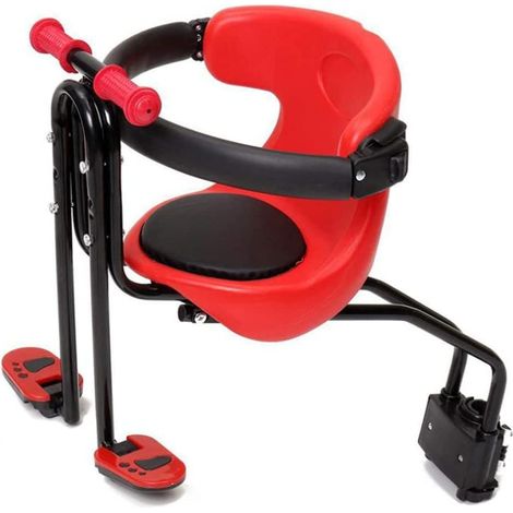 Siège vélo Enfant - Siège de vélo bébé Amovible - Porte-bébé de siège de vélo Avant pour Enfants porteurs pour VTT, vélos électriques, vélos (1/5)