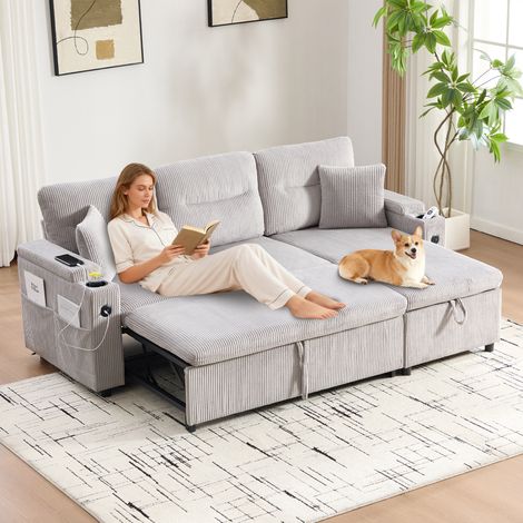 Fauteuil moderne et simple en cuir, avec un coussin. Chaises en bois massif. (1/5)