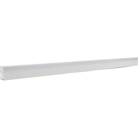 Applique murale LED longue, étanche, élégante et moderne, idéale pour porche, terrasse ou salon. 176-264 V, 120 cm. (1/5)