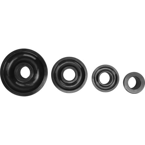 Lot de 4 cônes de centrage en acier au carbone, alésage 36mm, outil d'équilibrage de roue pour pneu voiture, camion et SUV (1/5)