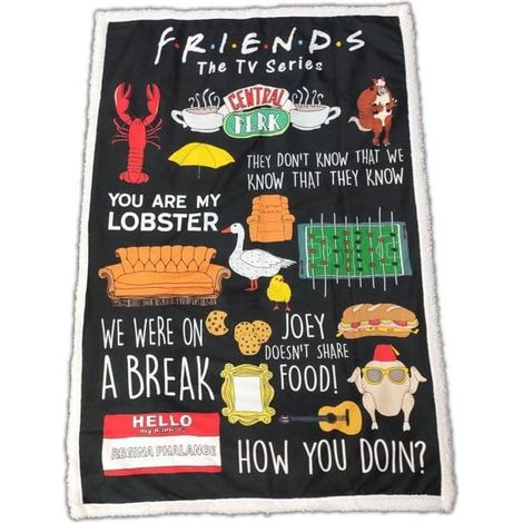 Lyo Coperta Sherpa Friends 100x150 cm