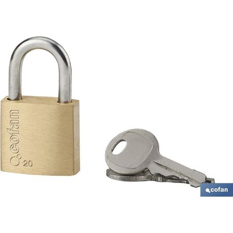 Quality Plus Messing-Vorhängeschloss 60 mm (1/2)