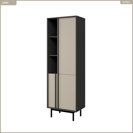 Armoire haute - L.63 x H.195 x P.43 - ADSY (1/2)