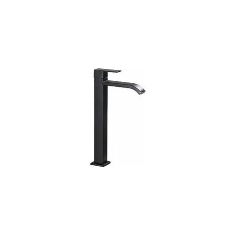 Robinet Lavabo Noir, Haut Mitigeur Vasque à Poser Salle de Bain, Chaude et Froide Réglable de Mitigeur Lavabo (1/5)