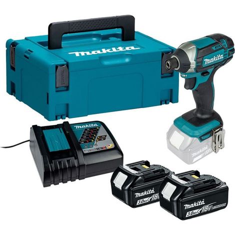 Avvitatore a massa battente 18V LXT 165 Nm (2x3,0 Ah) in valigetta MAKPAC - MAKITA DTD152RFJ (1/5)