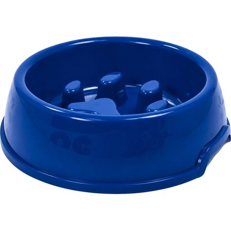 Langsame Fütterung, Fördert gesundes Essen, Robuste Konstruktion, Blau 27.8 cm (1/2)