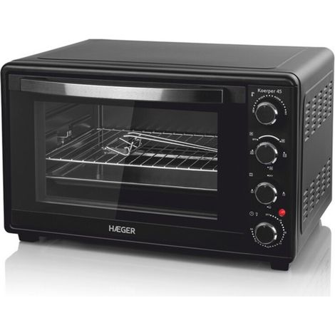 Forno a Convenzione Haeger OV-45B.030A 45 L 2000W (1/5)