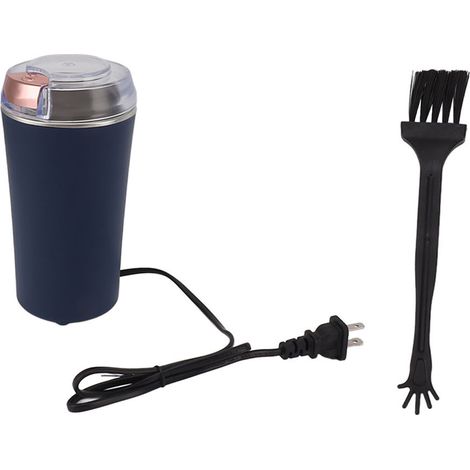 Tragbare elektrische Kaffeemühle für Bohnen, Gewürze und Nüsse – ABS/PC – 110-V-US-Stecker (1/5)