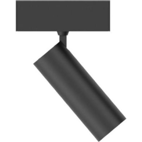 Proiettore led logica klik klak mini 10w 3000k 24v sistema magnetico nero - 41735