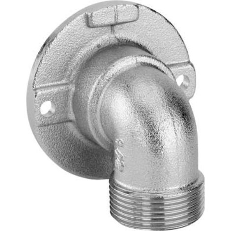 Raccordo curvo per impianti cromato 1/2 Arteclima