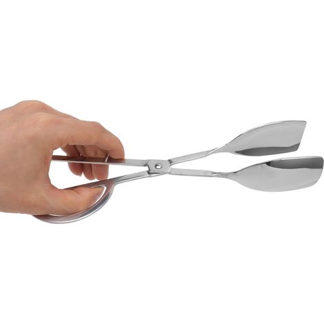 Küchenzange, Schere, Salatzange, Brotzange aus Edelstahl, Tassenzange (1/5)
