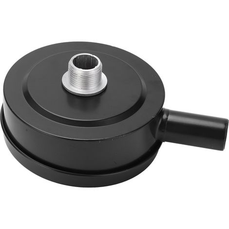 Silencieux pour Compresseur d'Air 80 dB avec Filtre G3/4, Réducteur de Bruit en Acier