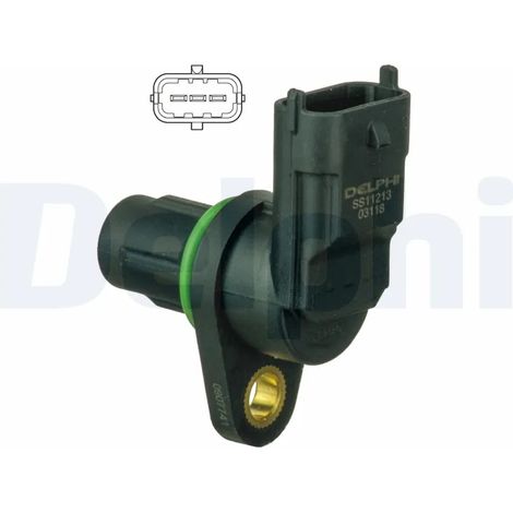 Capteur, position d'arbre à cames Delphi Technologies SS11213 VOLVO 8658726
