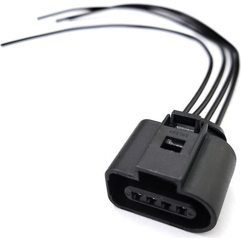 1 Connecteur 4 Broches, Câble 20cm, Pour Capteur Oxygène, Moteur Essuie-glace, Compatible VAG (1/4)