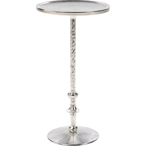 Beistelltisch MEDA Metall Silber