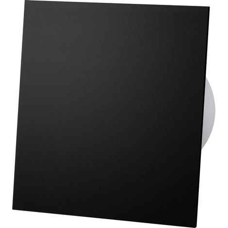 Lüfterblendenrahmen aus Plexiglas, schwarz, MAT - RX 01-159 (1/2)