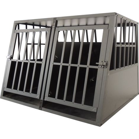 Trekker Hundebox XL 97x90x69cm, Schwarz