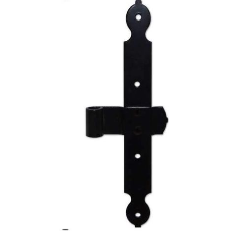 MASIDEF - CANTONALE SAGOMATA - LUNGHEZZA25CM - COLORE NERO
