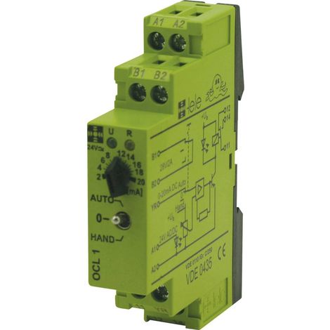 Inter Val Seuils 0-20 Ma Ocl1 24 Vac/Dc Tele 170017 (1/2)