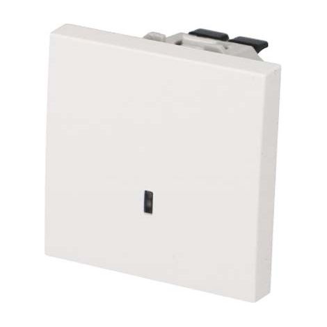 Interrupteur va-et-vient lumineux Efapel Quadra & Latina (45x45) (1/2)
