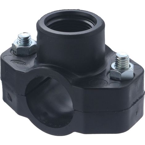 Abrazadera de soporte para tubo de polietileno QUICK PLOMBERIE Ø32 - H 1/2