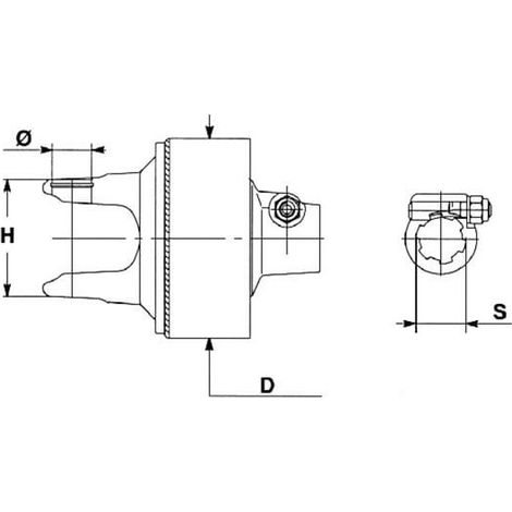 Embrague LR35 S0 4500Nm BONDIOLI 6PAVESI 6WSF80004R