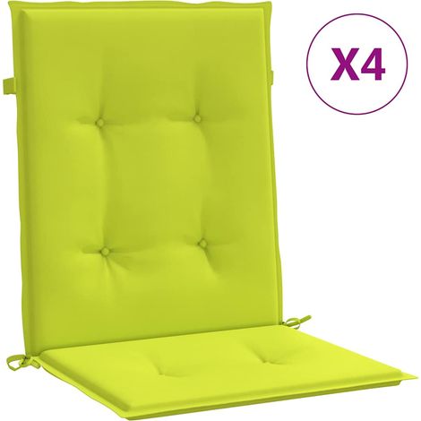 Maison Exclusive - Gartenstuhlauflagen für Niedriglehner 4Stk Kna (1/5)
