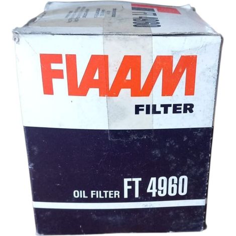 Filtro olio motore marca fiaam filter codice filtro ft 4960