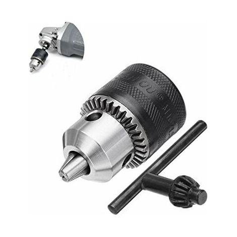 Portabrocas À Trois Mâchoires - Adaptateur Pour Meuleuse Angulaire 100 Mm - Filetage M10 - Capacité 1,5 À 10 Mm - 1 Pièce