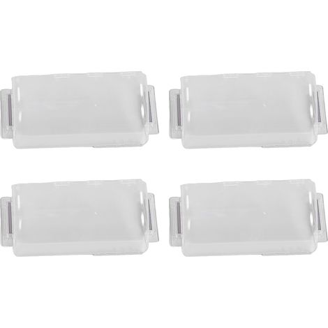 Déflecteur de ventilation magnétique réglable 9 à 15 pouces - Lot 4 pièces pour bouche d'air au plafond, sol ou mur