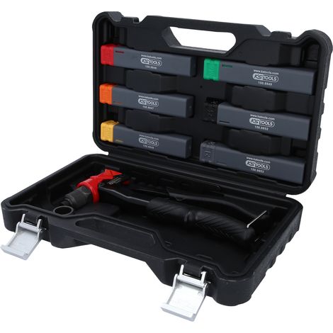 KS TOOLS 3 in 1 Handnietzangen-Satz, 12-tlg. ( 150.9850 )