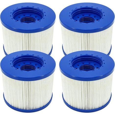 Schraubfilter für Spa, Schraubpatrone für aufblasbare Spas ohne Schraube 60mm, kompatibel mit Cosy Spa, Clever Spa und anderen.