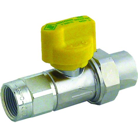 Seppelfricke SEPP Gas Gasgeräte-Kugelhahn verchromt i/i Rp1/2" (DN15) Cr Typ 5521, 0036919 (1/2)
