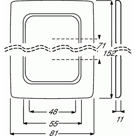 BUSCH-JAEGER 2512-217-101 ABDECKRAHMEN, 2-FACH, ROT 2CKA001725A1565