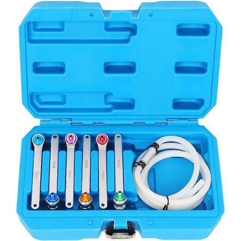 Kit de purge de liquide de frein, clés de purge, pompe de frein (1/5)