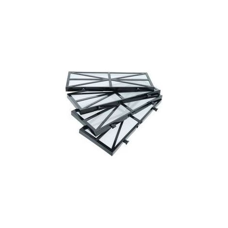 4x Filtres compatible avec Maytronics Dolphin Pool IN, Moby, M200 aspirateur, nettoyeur piscine - Coussinets, 27,7 x 12,3 x 6,1 cm (1/4)