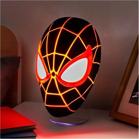Paladone Spider-Man Miles Morales Lampe Rot 20x13x9 cm